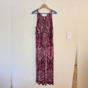 Inc International Concepts Plus Sized Women's Paisley Maxi Dress 2x